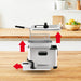 EAN 3045387291013 - Tefal FR8041 freidora Sencillo 3,5 L Independiente 2300 W Plata imagen 4