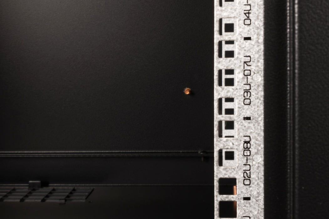 EAN 4016032257646 - Digitus DN-19 09U-6/6-SW armario rack 9U Bastidor de pared Negro imagen 7