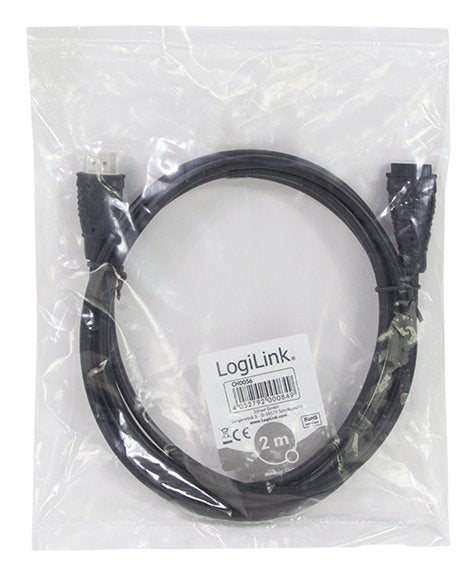 EAN 4052792000856 - LogiLink CH0057 cable HDMI 3 m HDMI tipo A (Estándar) Negro imagen 2