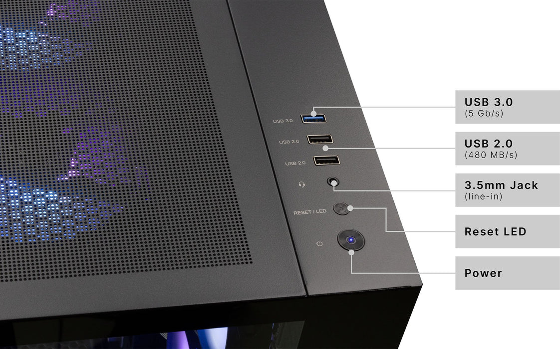EAN 4046373925430 - CAPTIVA 92543 PCs/estación de trabajo AMD Ryzen™ 7 5700X 32 GB DDR4-SDRAM 2 TB SSD NVIDIA GeForce RTX 506 imagen 8