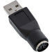 EAN 4043718090303 - InLine 33102K cambiador de género para cable PS/2 female PS/2 Negro imagen 2