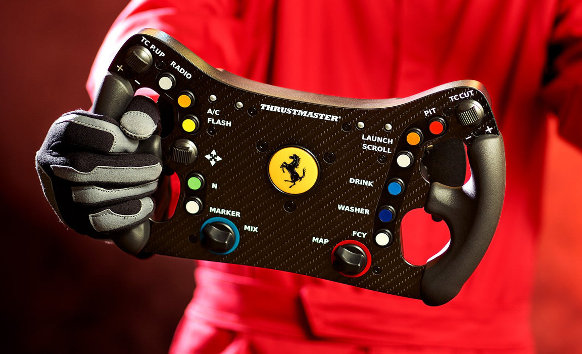 EAN 3362932917199 - Thrustmaster T818 Ferrari 488 GT3 Simulator Negro, Rojo USB Volante + Pedales Analógico/Digital PC imagen 11