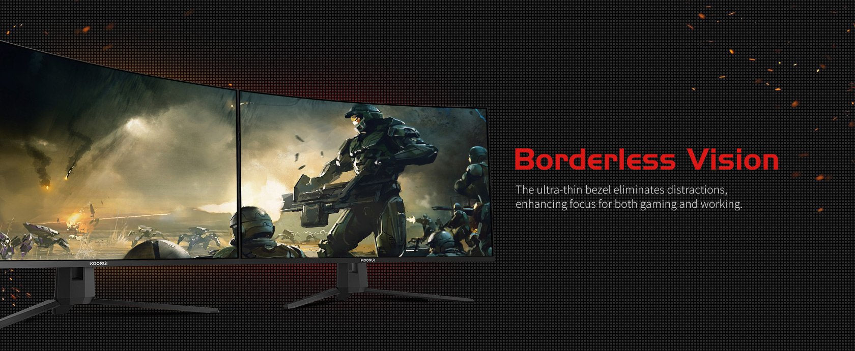 EAN 6940017322501 - Koorui G3221SC pantalla para PC 80 cm (31.5") 2560 x 1440 Pixeles Quad HD Negro imagen 11