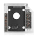 EAN 8054392612954 - Ewent EW7003 funda para disco duro externo Acrilonitrilo butadieno estireno (ABS), Aluminio Negro, Blanco imagen 3