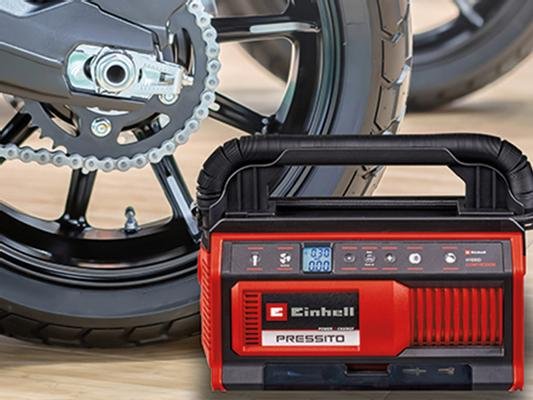 EAN 4006825667318 - Einhell PRESSITO 18/25 Hybrid compresor de aire 19 l/min Batería imagen 8
