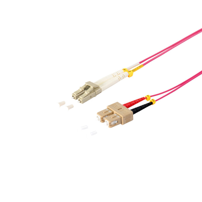 EAN 4017538024695 - S/CONN maximum connectivity 77936/4 Cable de fibra óptica e InfiniBand 1 m LC SC Violeta imagen 1
