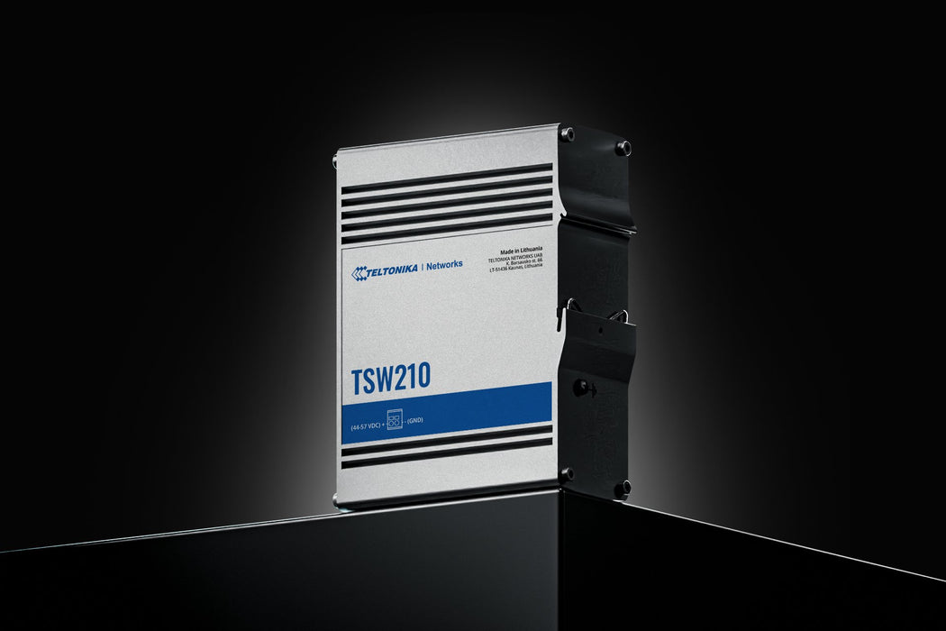 EAN 4779051840243 - Teltonika TSW210 switch No administrado Gigabit Ethernet (10/100/1000) Aluminio imagen 8