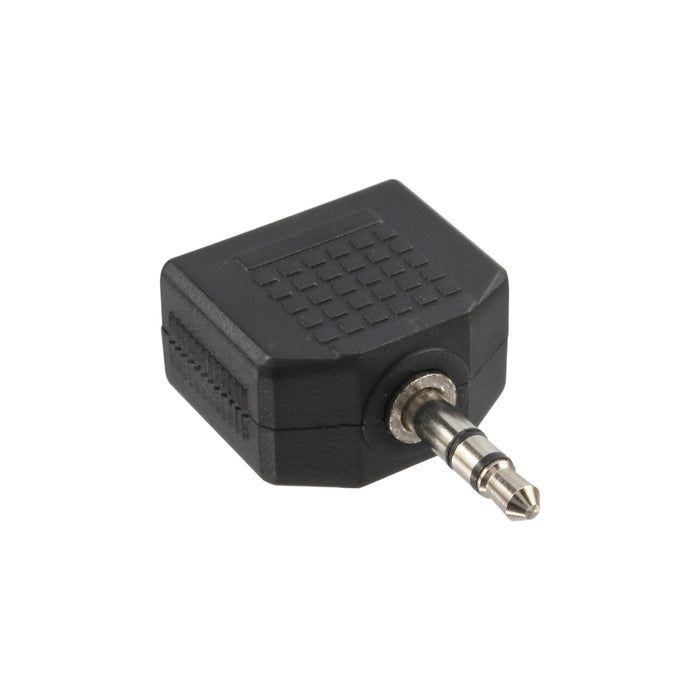 EAN 4043718030965 - InLine 99301 cambiador de género para cable 3.5mm jack female 2x 3.5mm Negro imagen 2