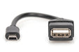 EAN 4016032324034 - Digitus AK-300310-002-S cable USB USB 2.0 Mini-USB B USB A Negro imagen 4