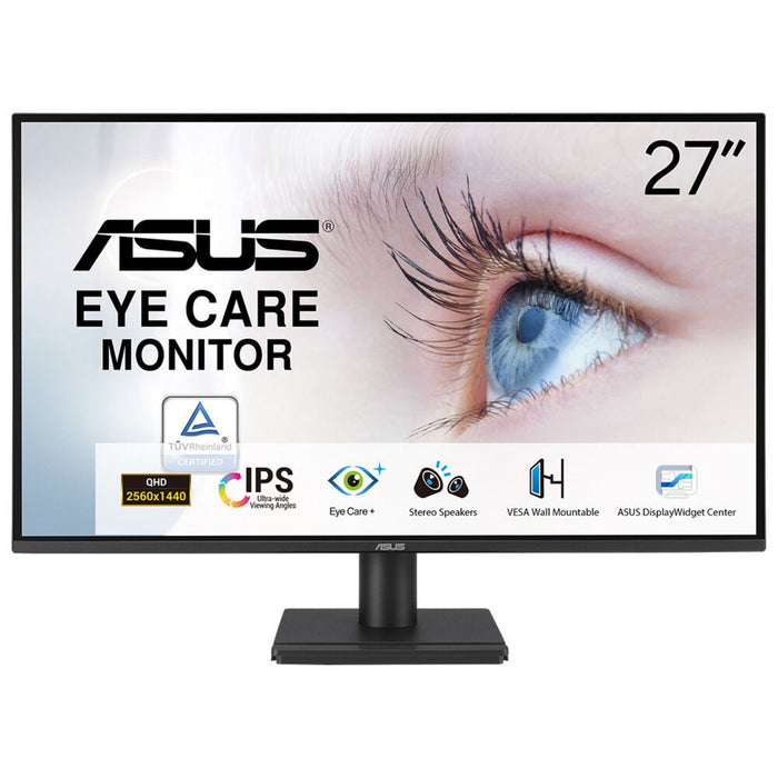 EAN 4711387984871 - ASUS VA27AQ pantalla para PC 68,6 cm (27") 2560 x 1440 Pixeles Quad HD LCD Negro imagen 1