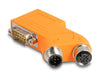 EAN 4043619606672 - DeLOCK 60667 cambiador de género para cable 2x D-Sub 2x M12 imagen 1