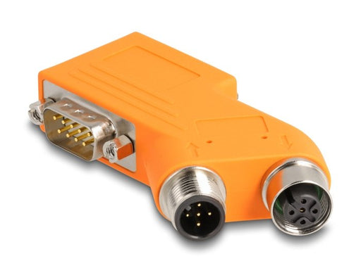 EAN 4043619606672 - DeLOCK 60667 cambiador de género para cable 2x D-Sub 2x M12 imagen 1