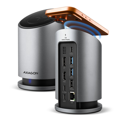 EAN 8595247908735 - Axagon Alámbrico USB 3.2 Gen 2 (3.1 Gen 2) Type-C Gris imagen 1