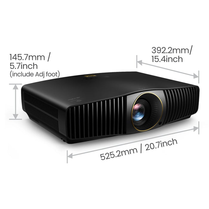 EAN 4718755092978 - BenQ W5800 Proyector de alcance estándar 2600 lúmenes ANSI DLP UHD 4K (3840x2160) 3D Negro imagen 4