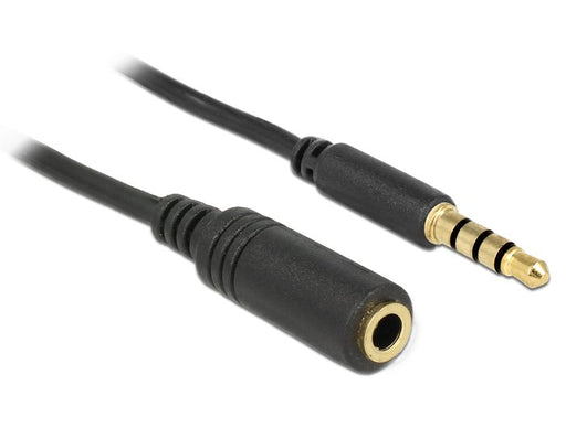 EAN 4043619846665 - DeLOCK 84666 cable de audio 1 m 3,5mm Negro imagen 1