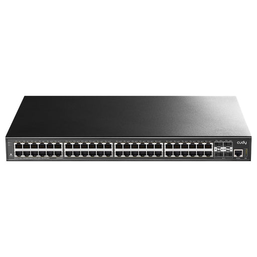 EAN 6971690793012 - Cudy GS5048S4 switch Gestionado L3 Gigabit Ethernet (10/100/1000) Negro imagen 1