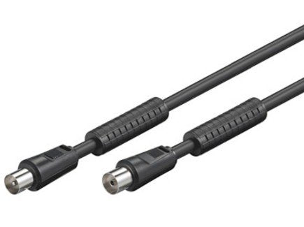EAN 4014619674343 - Alcasa S-PAK75S cable coaxial 7,5 m RF TV Negro imagen 1