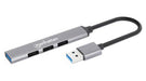 EAN 0766623168427 - Manhattan 168427 hub de interfaz USB 3.2 Gen 1 (3.1 Gen 1) Type-A 5000 Mbit/s Gris imagen 7