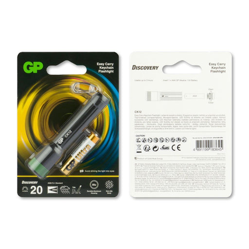 EAN 4891199183645 - GP Lighting CK12 Negro Linterna de llavero LED imagen 2