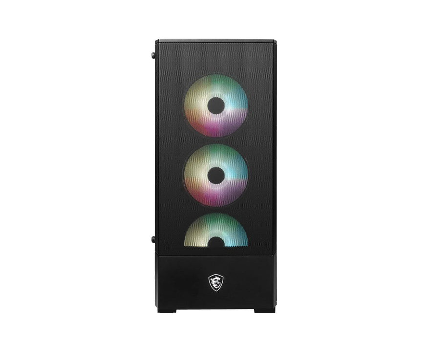 EAN 4719072949679 - MSI MAG Forge 112R Midi Tower Negro, Transparente imagen 2
