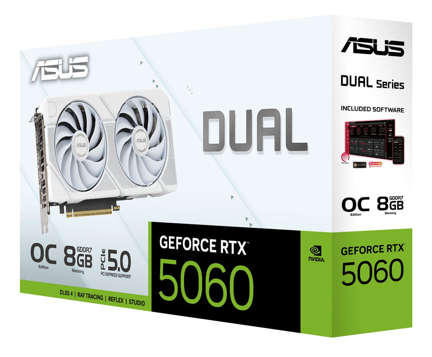 EAN 4711636196963 - ASUS Dual -RTX5060-O8G-WHITE NVIDIA GeForce RTX 5060 8 GB GDDR7 imagen 13