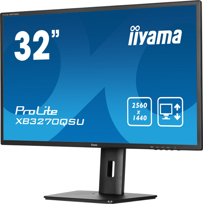 EAN 4948570123636 - iiyama ProLite XB3270QSU-B1 pantalla para PC 80 cm (31.5") 2560 x 1440 Pixeles Quad HD LED Negro imagen 8