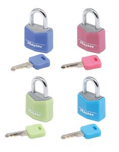 EAN 3520190931252 - MASTER LOCK 9120EURQCOLNOP candado para maletas Luggage key lock Aluminio Azul, Verde, Rosa, Púrpura imagen 1