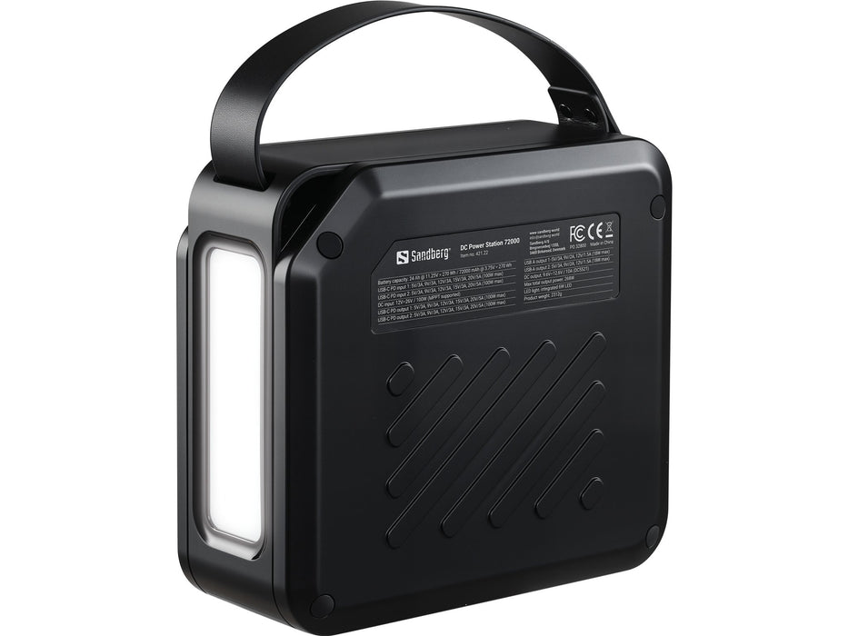EAN 5705730421228 - Sandberg 421-22 estación de energía portátil Lithium Manganese Iron Phosphate (LMFP) 72000 mAh 200 W 2,31 imagen 3