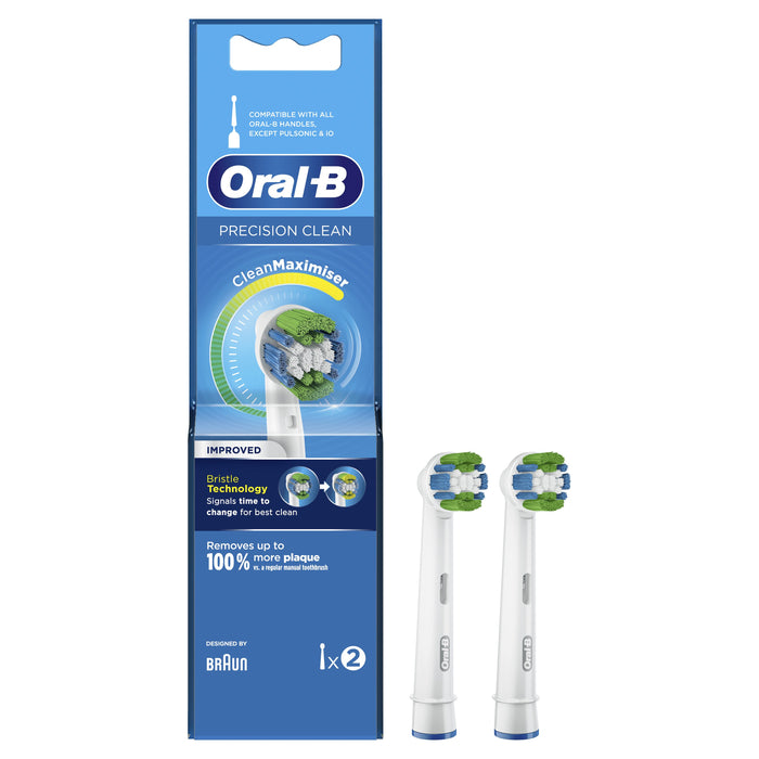 EAN 4210201317029 - Oral-B Precision Clean 80338441 cepillo de cabello 2 pieza(s) Azul, Verde, Blanco imagen 1