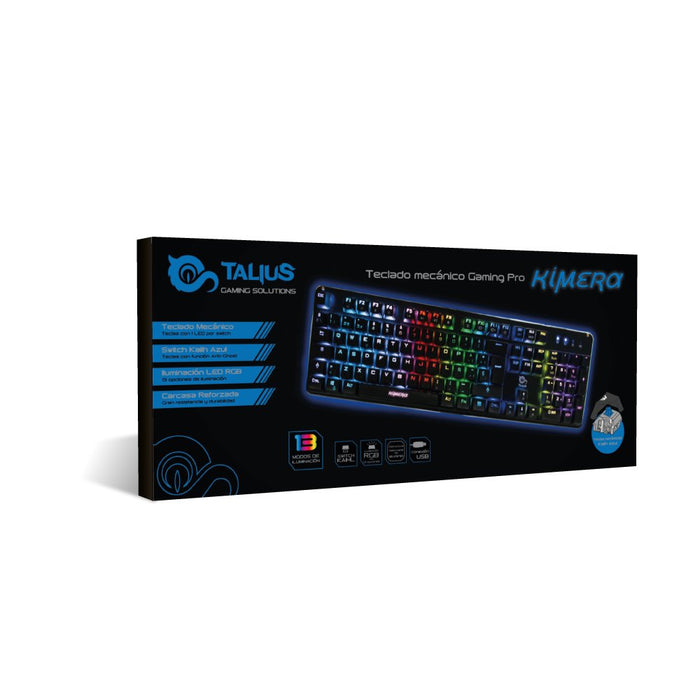 EAN 8436550233391 - TALIUS Kimera teclado Juego USB QWERTY Español Negro imagen 13