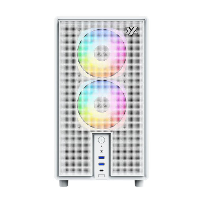 EAN 6978262011000 - XYZ X-CS-ATOM-W carcasa de ordenador Micro Torre Blanco imagen 4