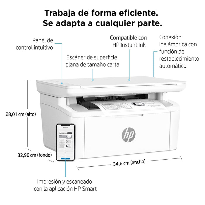 EAN 0194850677267 - HP LaserJet MFP M140w Printer Laser A4 600 x 600 DPI 20 ppm Wifi imagen 6