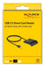 EAN 4043619917242 - DeLOCK 91724 lector de tarjeta inteligente Interior USB USB tipo A Negro imagen 3