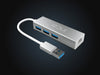EAN 8681949014932 - Inca IUSB-03TX hub de interfaz USB 2.0 Type-A Plata imagen 4