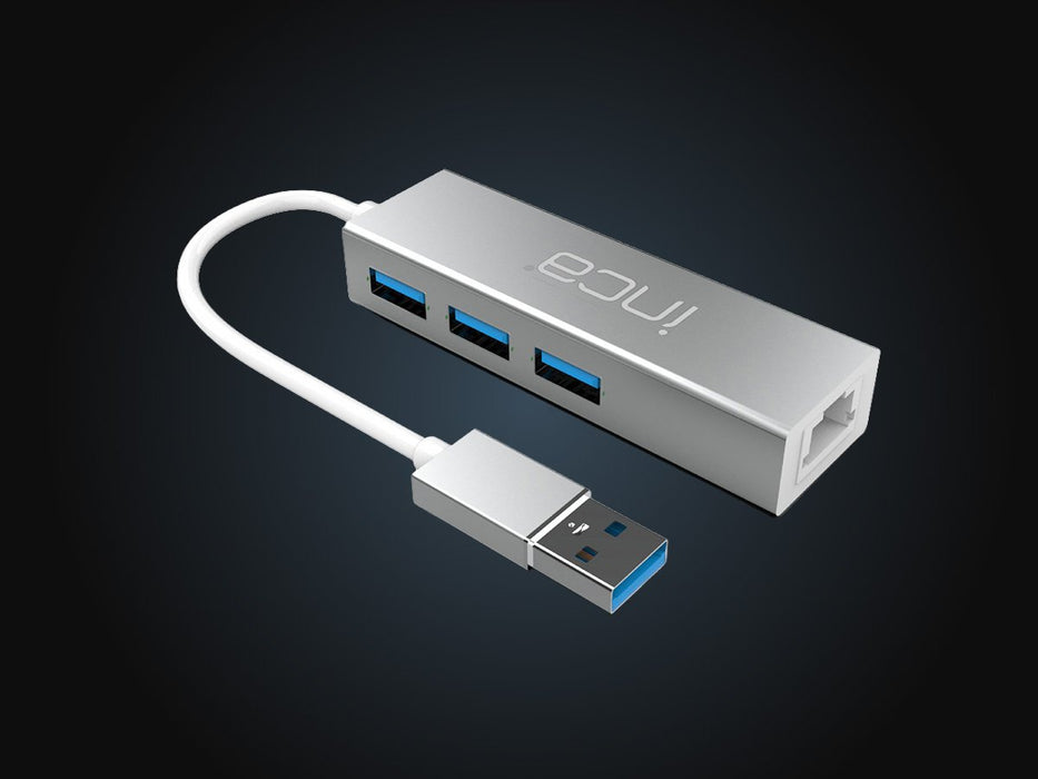EAN 8681949014932 - Inca IUSB-03TX hub de interfaz USB 2.0 Type-A Plata imagen 4