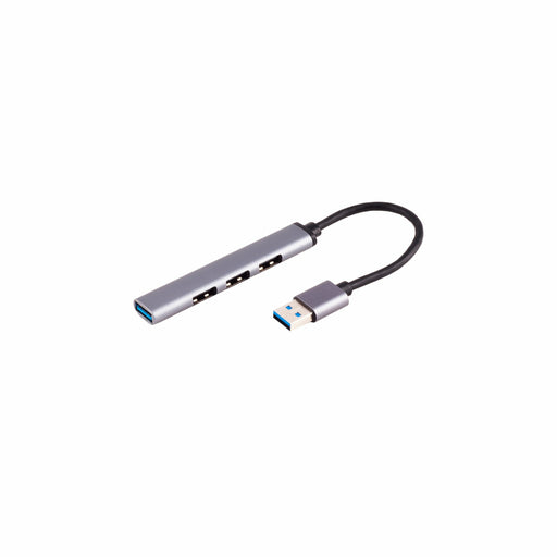 EAN 4017538137395 - S/CONN maximum connectivity 13-50001 hub de interfaz USB 3.2 Gen 1 (3.1 Gen 1) Type-A 5000 Mbit/s Gris imagen 1