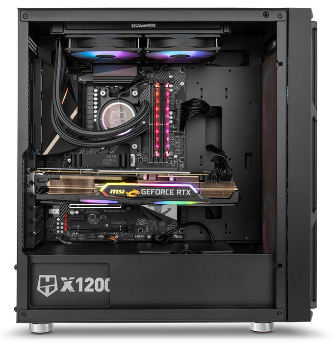 EAN 8436587970382 - NOX Hummer Nova Midi Tower Negro imagen 21