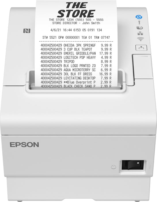 EAN 8715946697116 - Epson TM-T88VII (131) 180 x 180 DPI Inalámbrico y alámbrico Térmico Impresora de recibos imagen 1