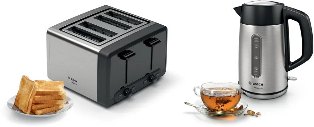 EAN 4242005188062 - Bosch TWK4P440 tetera eléctrica 1,7 L 2400 W Negro, Acero inoxidable imagen 13