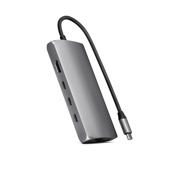 EAN 879961008178 - Satechi ST-P8KEM base para portátil y replicador de puertos Alámbrico USB 3.2 Gen 1 (3.1 Gen 1) Type-C Gri imagen 1