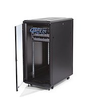 EAN 0065030841221 - StarTech.com RK2536BKF armario rack Rack o bastidor independiente Negro imagen 6