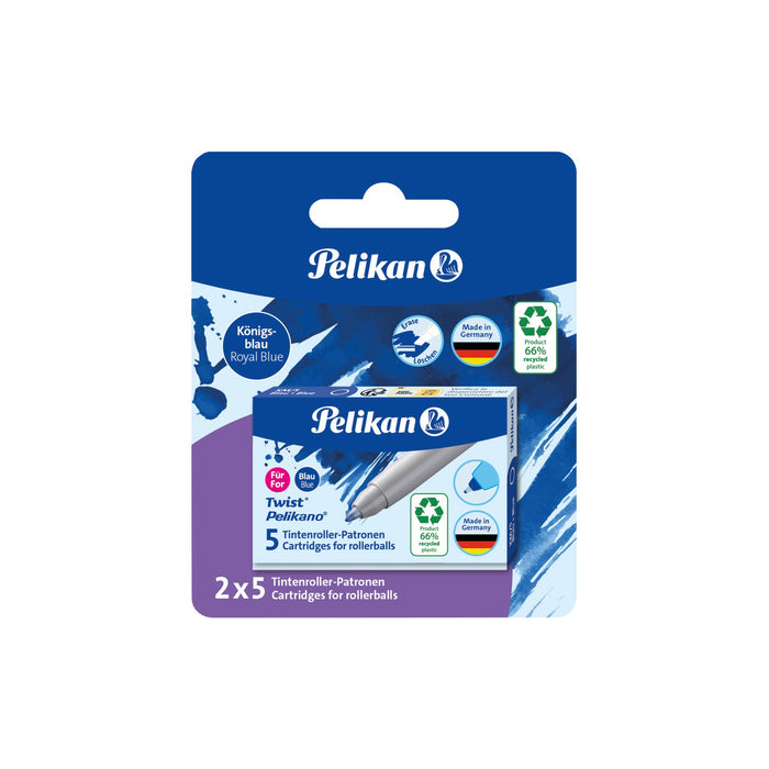 EAN 4012700824707 - Pelikan 824705 Recambio de bolígrafo Azul 10 pieza(s) imagen 2