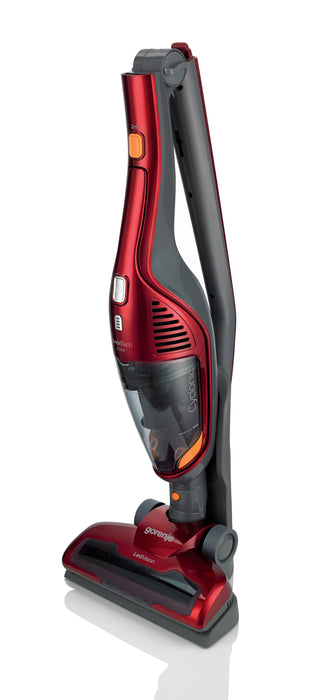 EAN 3838942149672 - Gorenje SVC216FR Aspiradora escoba 2 en 1 Batería Secar HEPA Sin bolsa 0,6 L Rojo imagen 5