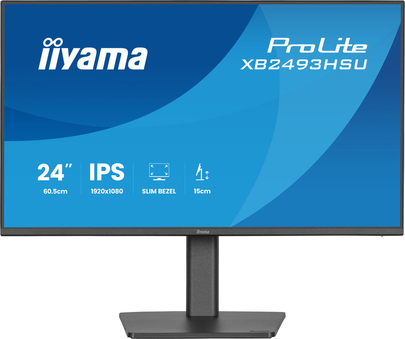 EAN 4948570126620 - iiyama ProLite XB2493HSU-B1 pantalla para PC 60,5 cm (23.8") 1920 x 1080 Pixeles Full HD LED Negro imagen 3
