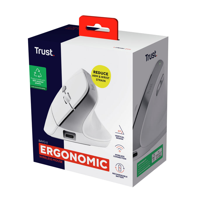 EAN 8713439253986 - Trust Bayo II ratón Oficina mano derecha RF inalámbrico Óptico 2400 DPI imagen 10