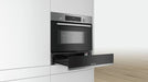 EAN 4242005035373 - Bosch BIC510NS0 cabinete de calefacción 23 L 400 W Negro, Acero inoxidable imagen 3