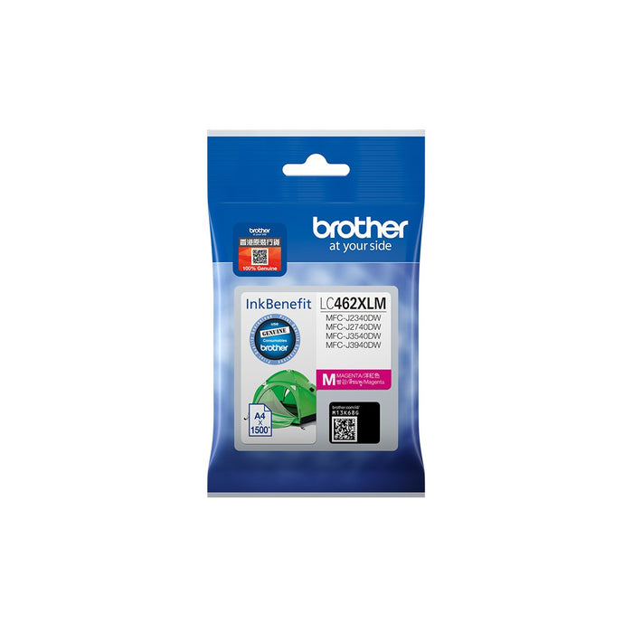EAN 4977766816250 - Brother LC462XLM cartucho de tinta 1 pieza(s) Original Alto rendimiento (XL) Magenta imagen 1