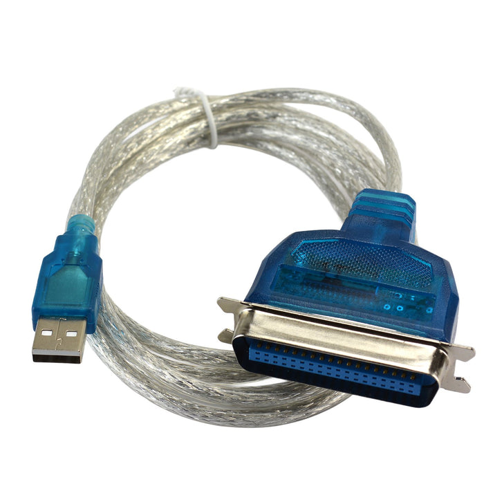 EAN 3700224715854 - MCL Convertisseur USB vers port parallele cable paralelo Azul 1,80 m imagen 1