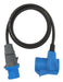 EAN 4007123701100 - Brennenstuhl 1133920525 base múltiple 1,5 m 1 salidas AC Exterior Azul, Negro imagen 2