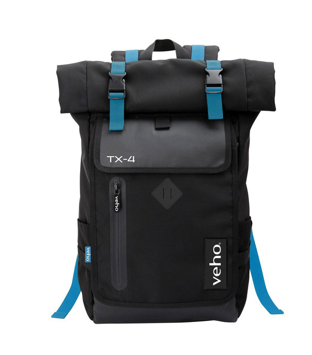 EAN 5060594760877 - Veho TX-4 mochila Mochila de viaje Negro, Azul Poliéster imagen 1